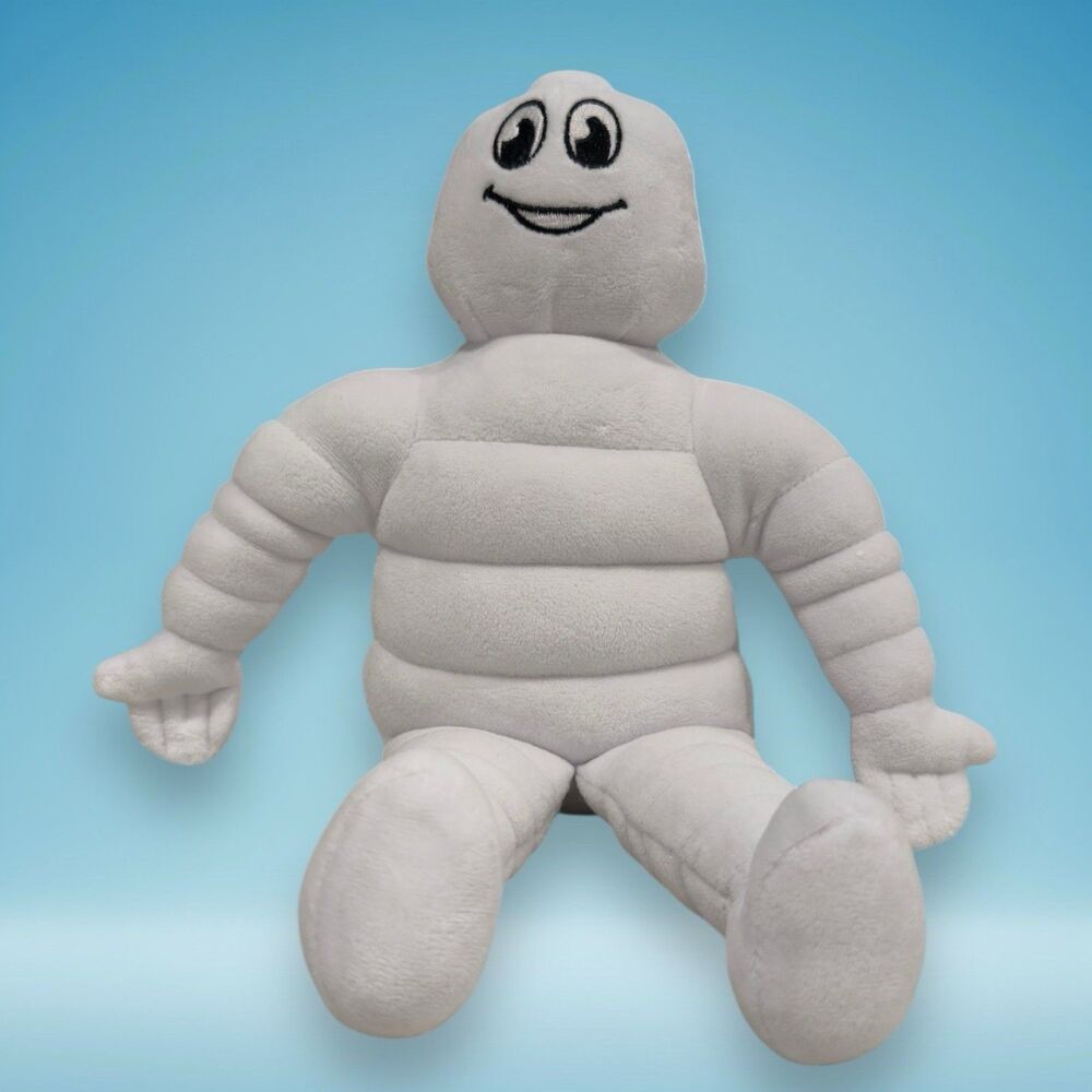 13" michelin man tire plush toy promo mascot